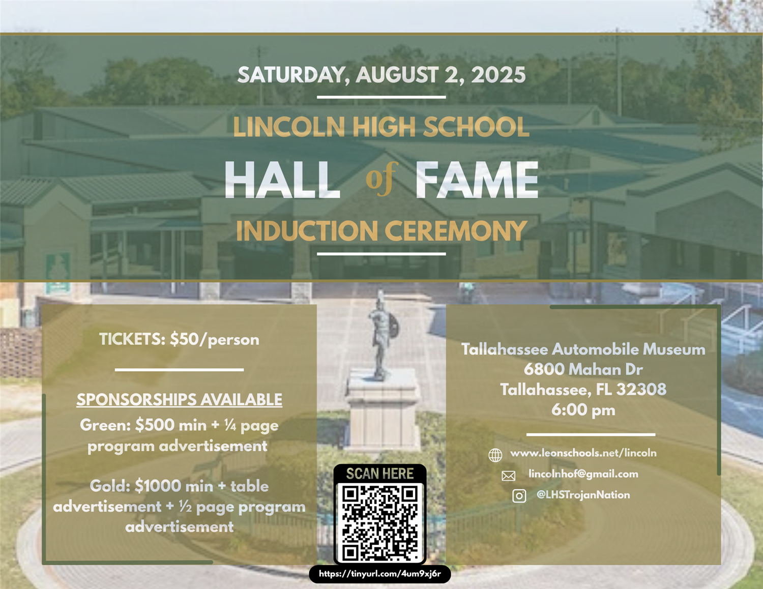 50 HOF Flyer 50 HOF Flyer